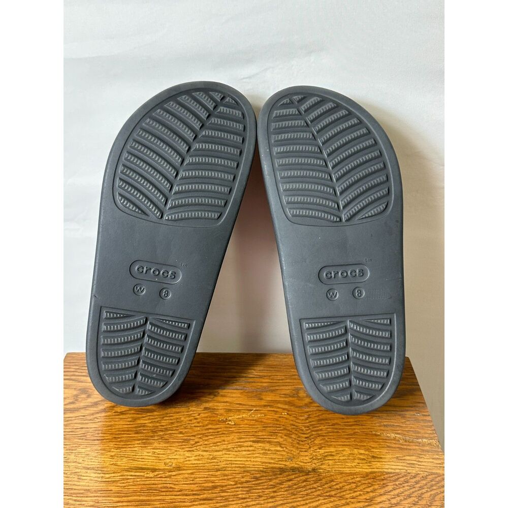 Crocs Dylan Platform Women's Slip On Comfort Clogs Shoes Black Size 8 - Picture 6 of 7